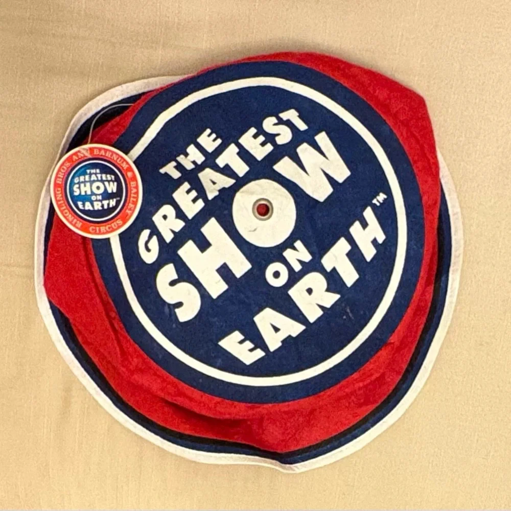🆕 Ringling Bros. Barnum Bailey Circus Top Hat “Greatest Show on Earth” NWT